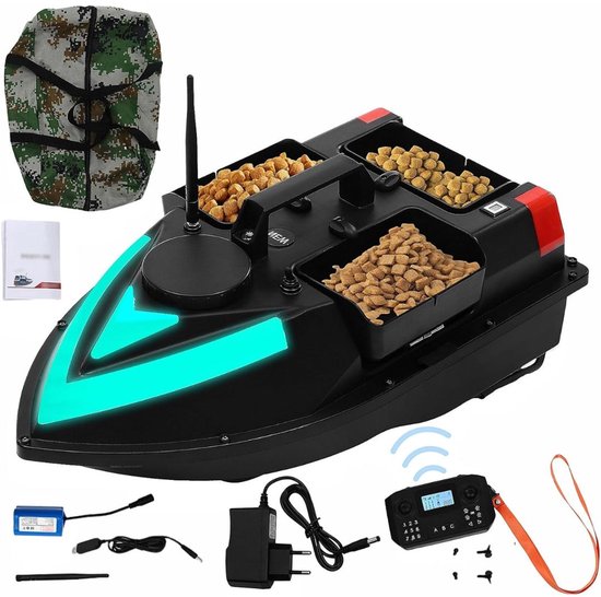 DailySupplies® Voerboot Karper - Baitboat - Hook Release - GPS van Merkloos