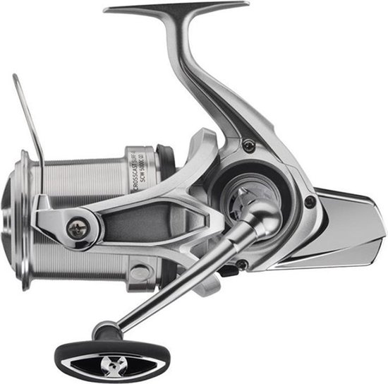 Daiwa Crosscast Surf - 45SCW QD 20 - 5000C - Surfcasting Molen - Zilver - 610 gr - 4.9:1 lagers - Zilver van Merkloos