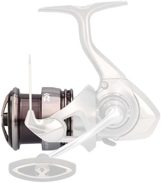 Daiwa Exceler Lt 2023 Reserve Spoel Zilver 6000D van Daiwa