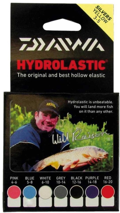Daiwa Hydrolastic Match Winner Elastische Lijn 3 M Wit 2.10 mm van Merkloos