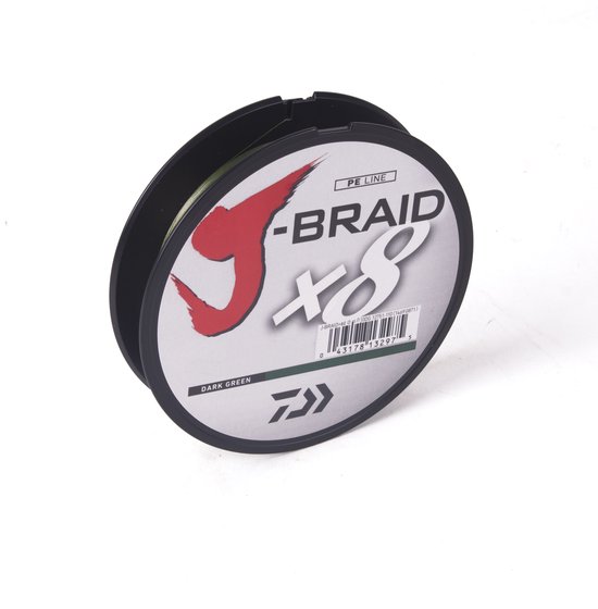 Daiwa J-braid X8 Dark Green | 300m 0.24mm / 18.0kg