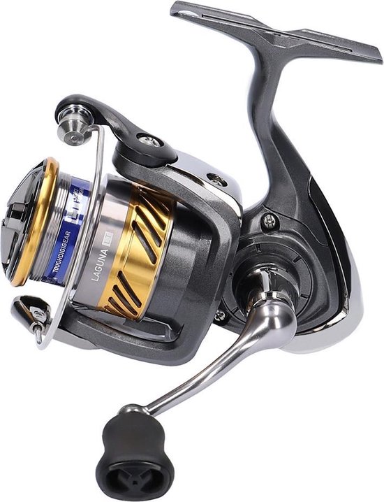 Daiwa Laguna 20 LT - 4000-C - Molen - Slip Voorop - Goud - 290 gr - 5.2:1 lagers - Goud van Daiwa
