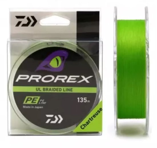 Daiwa - Lijn gevlochten Trout Prorex UL Braided Line 135m - Daiwa