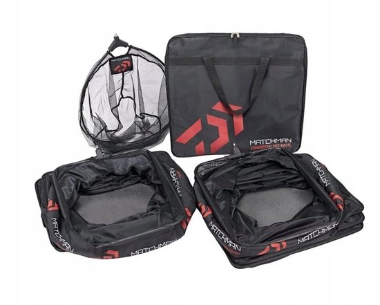 Daiwa Matchman Comercial Net Pack: Set met 2 Netten & Schepnet van Daiwa