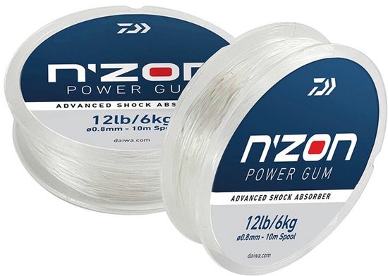 Daiwa N'Zon Power Gum | 10m 0.8mm