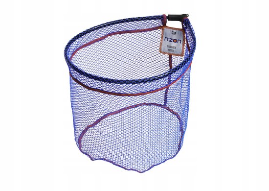 Daiwa N'Zon Rubber Mesh Schepnet 60x50cm - Visvriendelijk & Sneldrogend van Daiwa