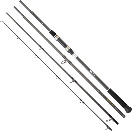 Daiwa Procaster Game Iii Spinhengel 4 Stukken Zwart 2.40 m / 20-80 g
