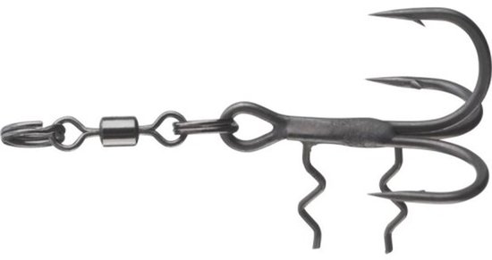 Daiwa Prorex Swiveled Head Assist Hook haakmaat 1 van Daiwa