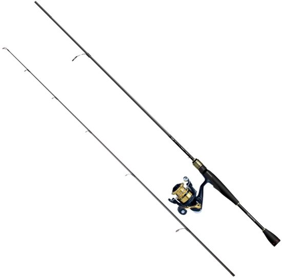 Daiwa Rs702mfsaf+rs2500 Draaiende Combo Goud 2.13 m / 5-21 g