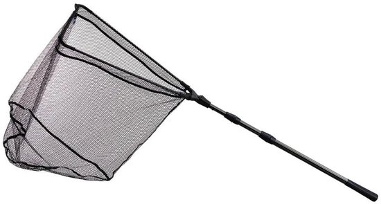Daiwa Rubber Mesh Net 3 Sections Veiligheidsnet Zwart 210x60 cm