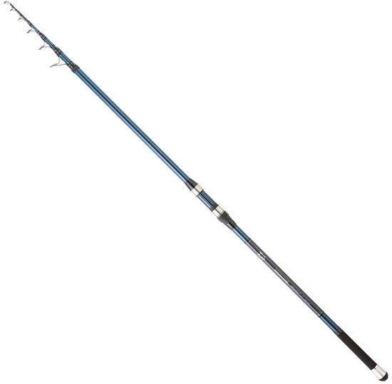 Daiwa Sealine Tele Telescopische Surfcasting Hengel Zilver 4.20 m / 170 g
