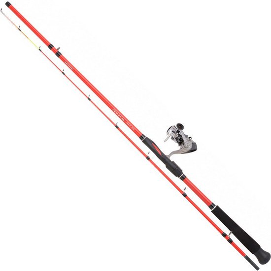 Daiwa Sensor Boat Squid+q830fm Eiergooi-combo Oranje 2.10 m / 30-150 g