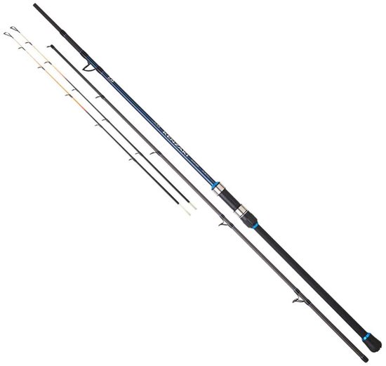 Daiwa Super Kenzaki Quiver Boat Bodemvissen Hengel Zilver 2.40 m / 100-200 g