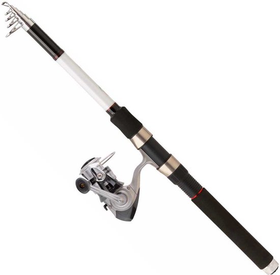 Daiwa Sweepfire Tele+q830fm Draaiende Combo Zwart 2.40 m / 20-40 g