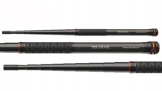 Daiwa Telescoopschepstaal 5,35m - lichtgewicht carbon van Merkloos