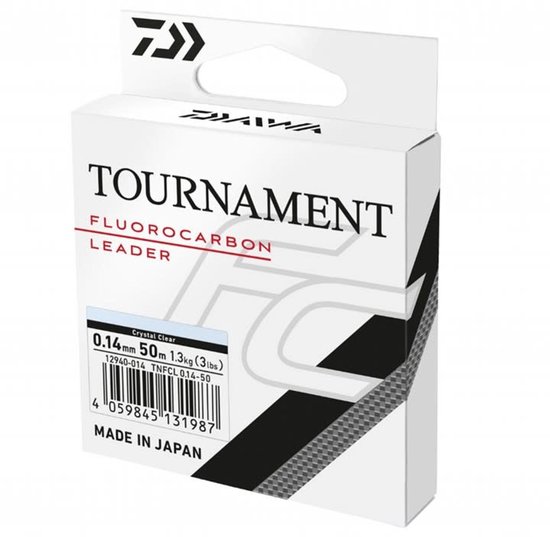 Daiwa Tournament Fluorocarbon Leader 50m - Maat : 0.30mm