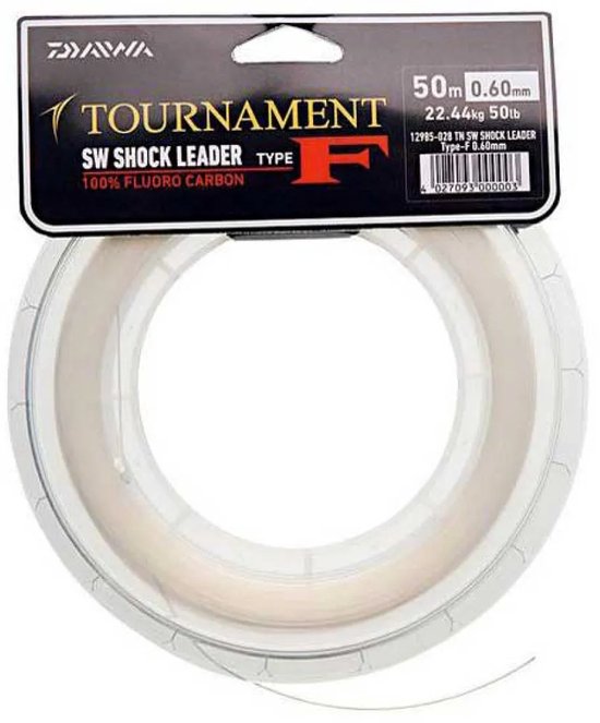 Daiwa Tournament Sw Flurocarbon 50 M Transparant 0.700 mm