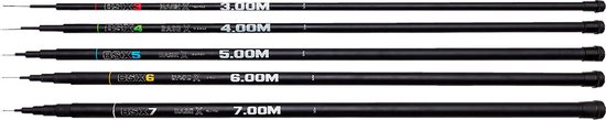 DAM Base-X BSX3 Tele Pole Vaste Hengel 3m - Vaste Hengel