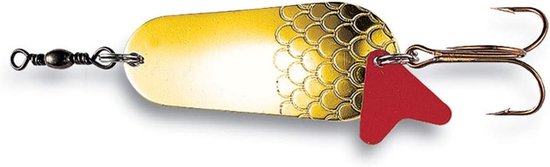 DAM Blinker Lepel - Spinnerbait Vissen - Roofvissen Vangen - Extra Aantrekkingskracht - 10 g - Goud