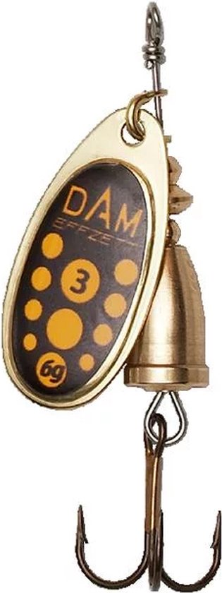 Dam Effzett Executor Spinner Blacky #5 | 11g van DAM