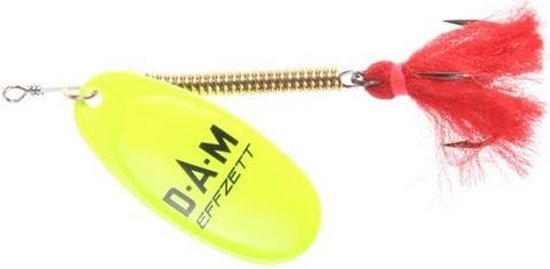 DAM Effzett Shallow Runner -  7.5 cm - fluo yellow