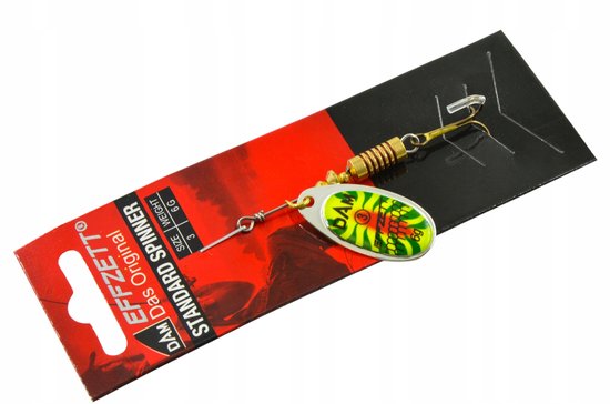 DAM EFFZETT Spinner Maat 3/6cm - Wobbler voor roofvis van Merkloos