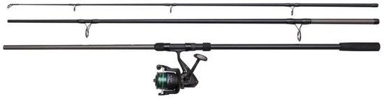 DAM Full Tech Carp Karperhengel 12ft 3lb (3-Delig) + 6000FD Karpermolen Combo - Karperhengel