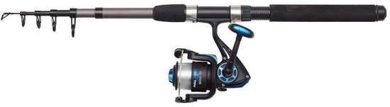 DAM Full Tech Tele-Spinhengel Combo 270cm (20-40g) 3000 - Roofvis Set van Merkloos