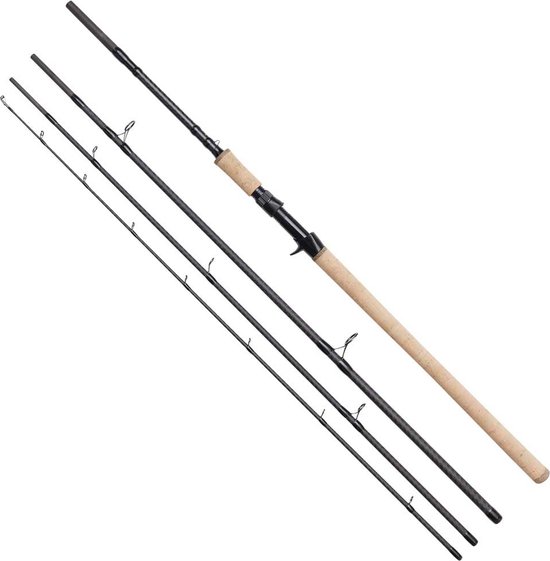 Dam Nanoflex Pro+salmon Stick Bc Spinhengel Goud 3.90 m / 40-120 g van Merkloos