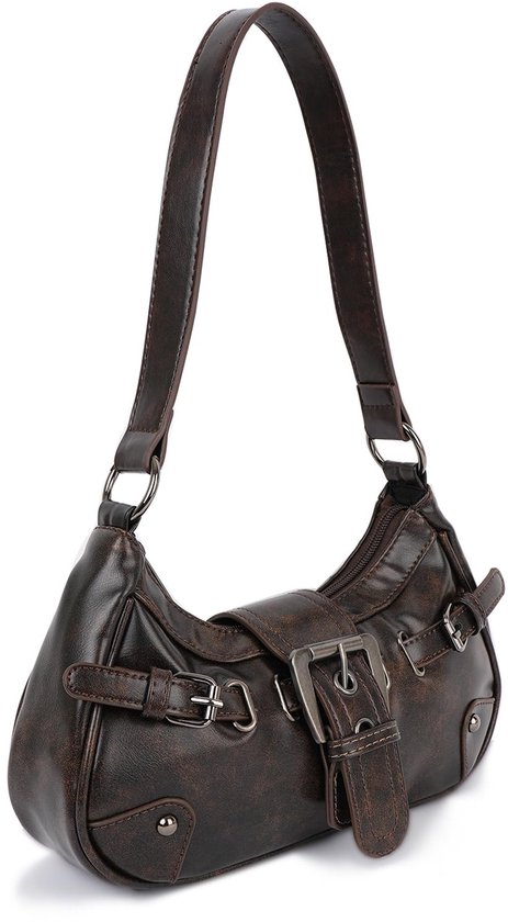 dames retro schoudertas elegante schoudertas in vintage stijl Y2K handtas perfect voor party date dagelijks gebruik