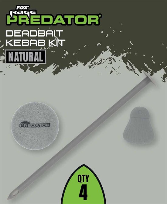 Deadbait Kebab Kit Fox Rage Predator van Merkloos