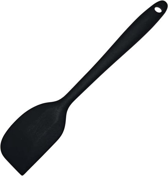 Deegschraper 27 cm – premium spatel voor de keuken met stevige stalen kern, flexibele kop, hittebestendig en BPA-vrij