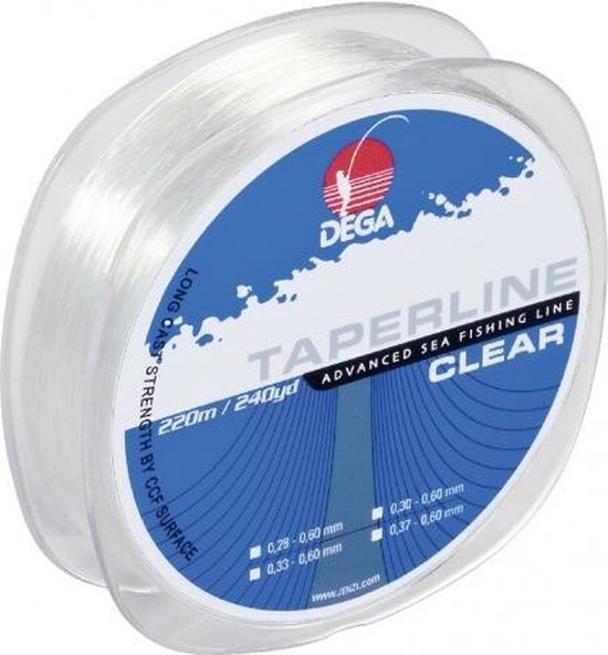 DEGA Tapered Surfleader 0,30 - 0,60 van Merkloos