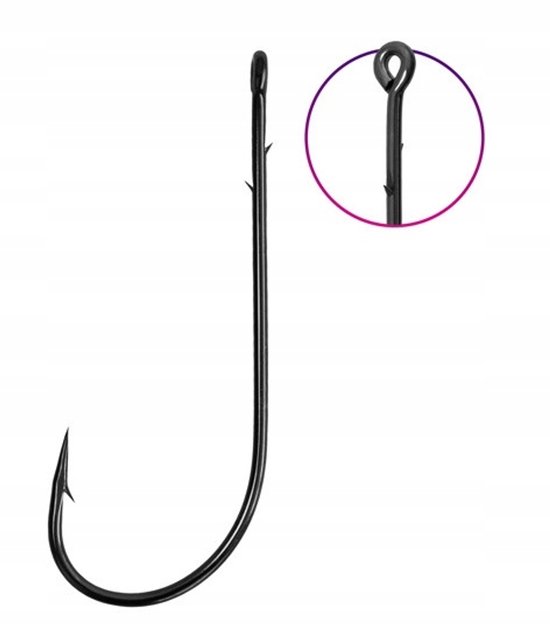 Delphin Bomb X-BARB Haken - Maat 1 (5 stuks)
