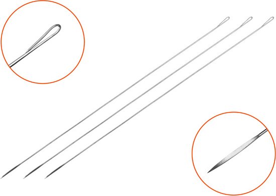 Delphin FISHY Aasnaald | 18cm | 3 Pcs van Delphin