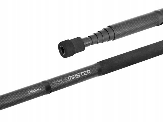 Delphin TeleMASTER Telescoop Hengelsteun 180cm - Lichtgewicht & Sterk van Delphin