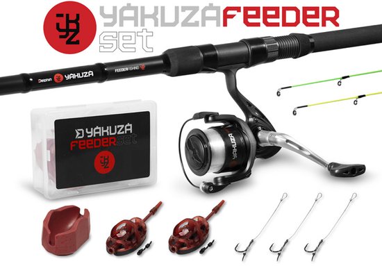 Delphin -YAKUZA - Feeder Visset – Compleet & Direct Klaar voor Gebruik - 3.00m