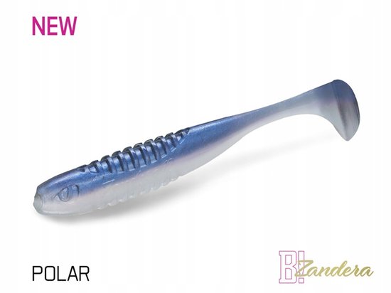 Delphin Zandera Flexi-Float UV 12cm Polar Kunstaas van Merkloos