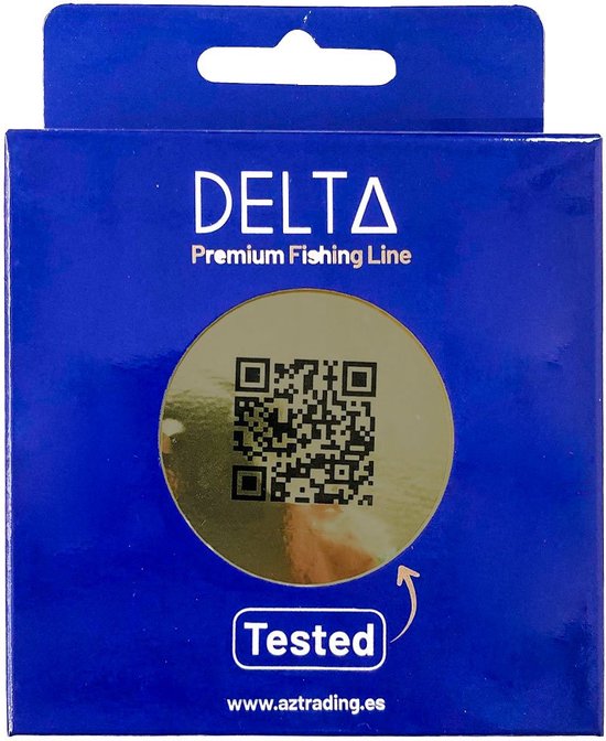 Delta Perfect 30 M Flurocarbon Blauw 0.800 mm van Merkloos