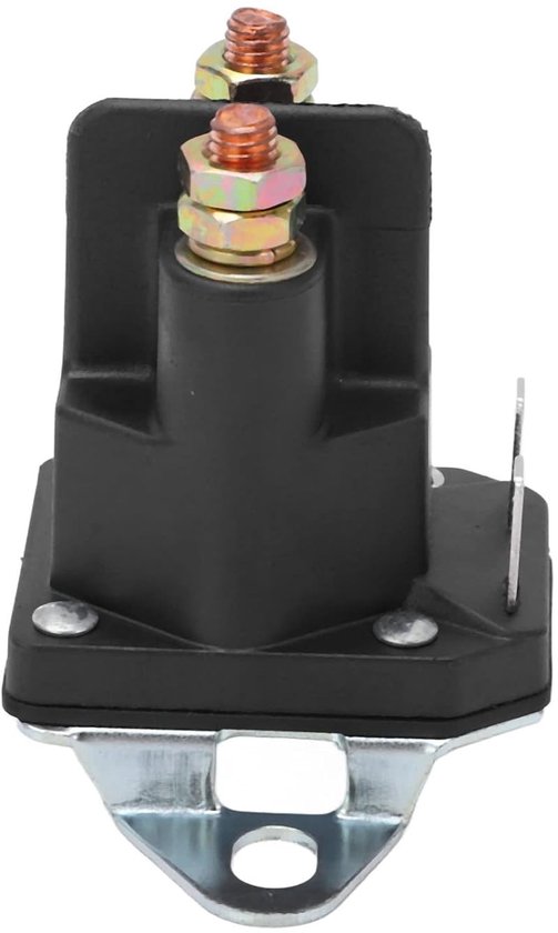 Demarreur Relay voor Tractors en Voertuigen - 12V Starter Relay met Messing Spoel en Zilver Geplateerde Contacten voor Huishoudelijke Apparaten