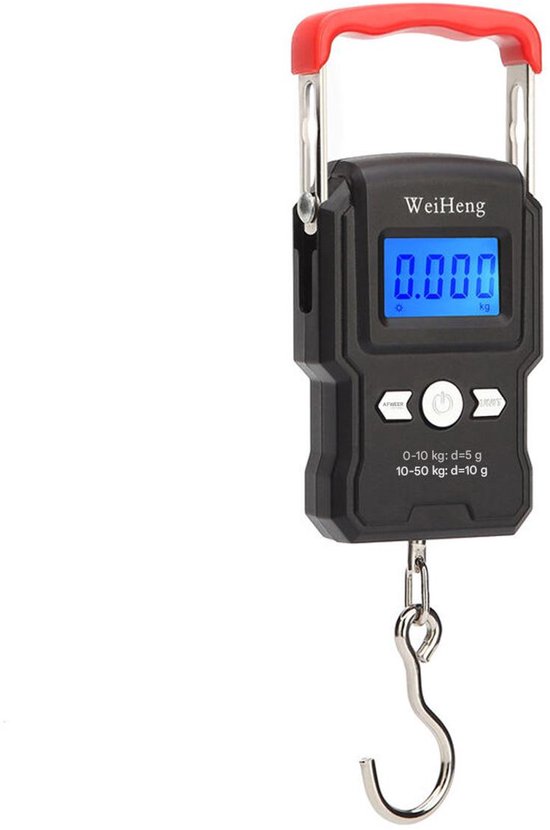 Digitale Hengelschaal - ABS-handvat - Waterdicht - 1 Stuk - Voor Visserij En Buitenactiviteiten van Merkloos