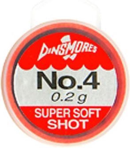 Dinsmore Refil Tubs.Size No 4. Super Soft Shot van Dinsmore