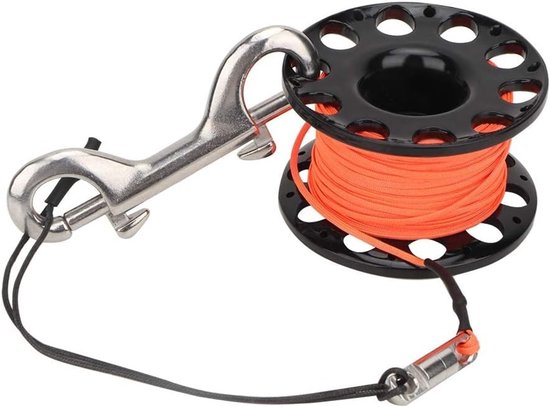 Diving Finger Spool 30M - Duurzaam Plastic Duikaccessoire voor Onderwatergebruik, Verkrijgbaar in 4 Kleuren
