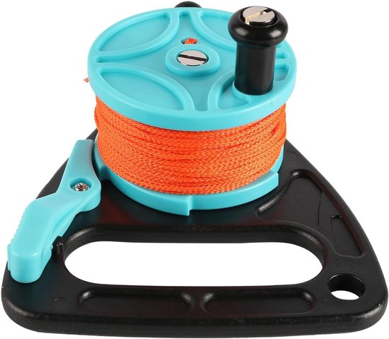 Diving Handle Reel met 150ft lijn voor diepzeeduiken, grotduiken en wrakonderzoek - Technische duikaccessoires voor maritieme avonturen