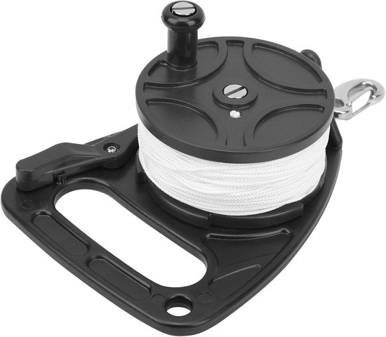 Diving Reel van 83m voor Duikers, Multifunctioneel en Draagbaar met Handgreep en Bevestiging, Perfect voor Onderwateravonturen