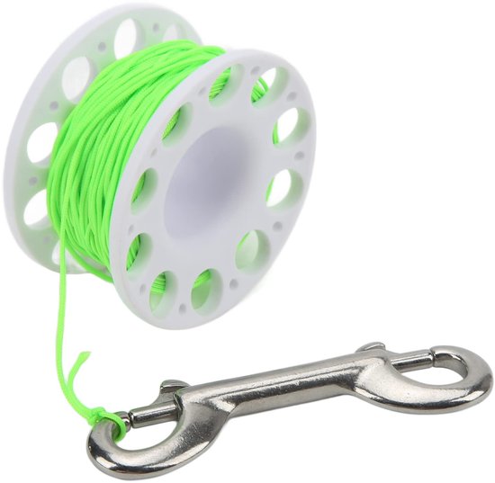 Diving Reel voor Onderwateractiviteiten - Hoge Dichtheid, Handige Spool en Gidslijn voor Duiken, Draagbaar en Lichtgewicht Duikaccessoire