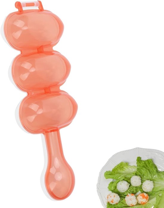 DIY Lunch Rice Ball Maker - Creatieve Molen voor Rijstballen en Voedseldecoratie in de Keuken van Merkloos
