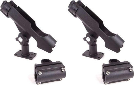 DLT Boot Hengelsteun set ABS 2 stuks - Bootsteun - Hengelsteun - Eenvoudige montage van Merkloos