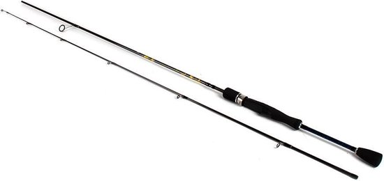 DLT Kinky Light Spin - 1.80m - 2-12g - Zwart van DLT
