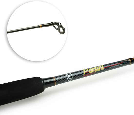 DLT Pursuit Spin - 2.70m - 10-40g - Spinhengel - Werphengel - Roofvis - Zwart van Merkloos